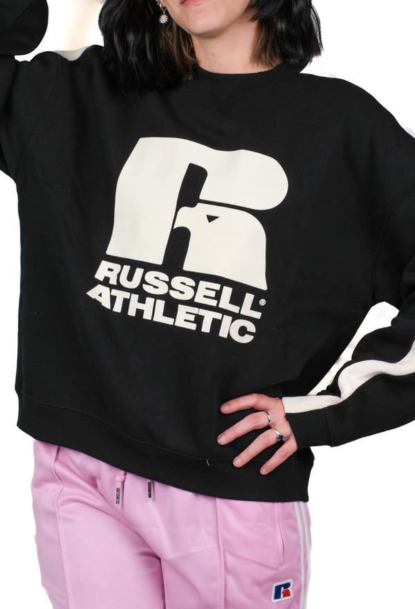 Russell Athletic Felpa Nera