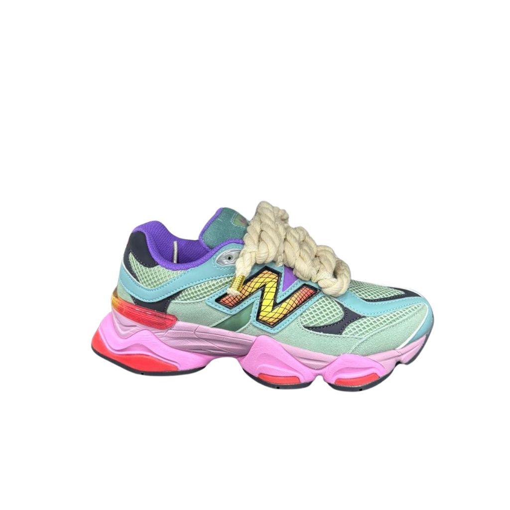 New Balance 9060 Warped Multi-Color Corda Beige U9060WRB