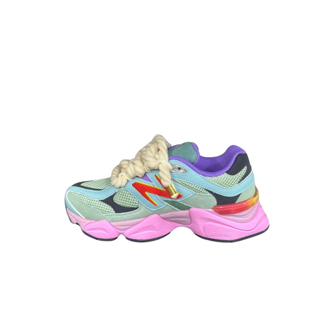 New Balance 9060 Warped Multi-Color Corda Beige U9060WRB