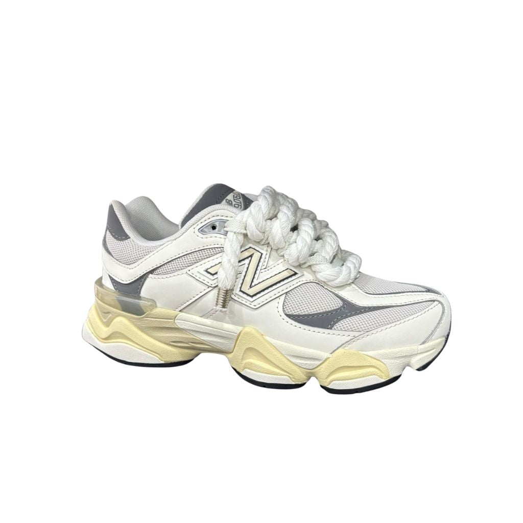 New Balance 9060 Sea Salt Castlerock (GS) Corda Bianco GC9060GA
