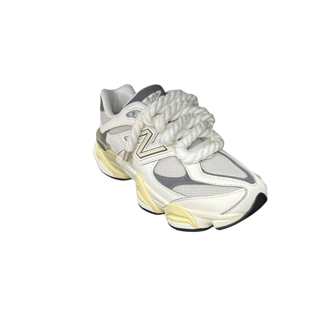 New Balance 9060 Sea Salt Castlerock (GS) Corda Bianco GC9060GA