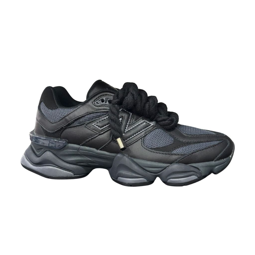 New Balance 9060 Triple Black Rope Black U9060NRI – Gagliotta