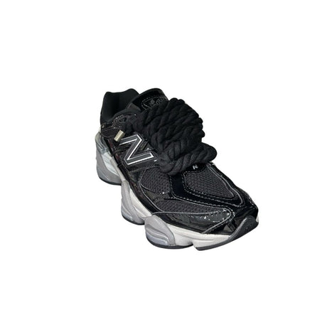 New Balance 9060 Black Patent Corda Nero U9060CPB