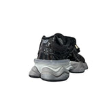 New Balance 9060 Black Patent Corda Nero U9060CPB