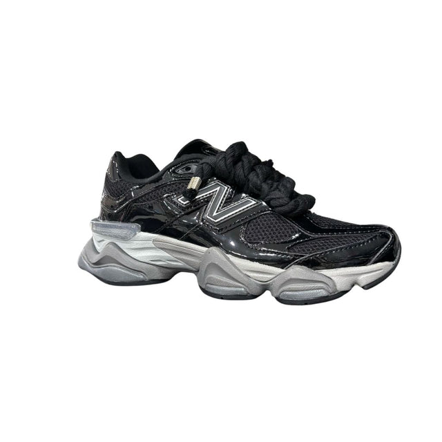 New Balance 9060 Black Patent Corda Nero U9060CPB