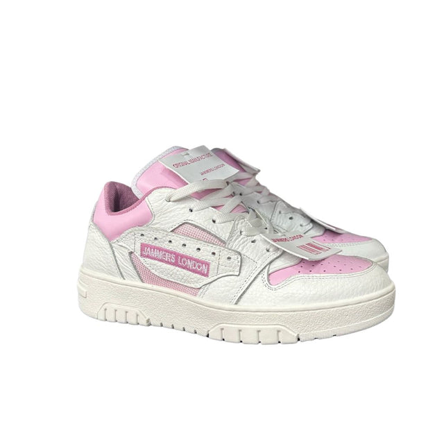 Jammers London Sneakers Cambridge on Bianco/Rosa