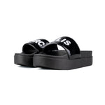 Marc Ellis Lena304 Platform Slippers Black/Silver