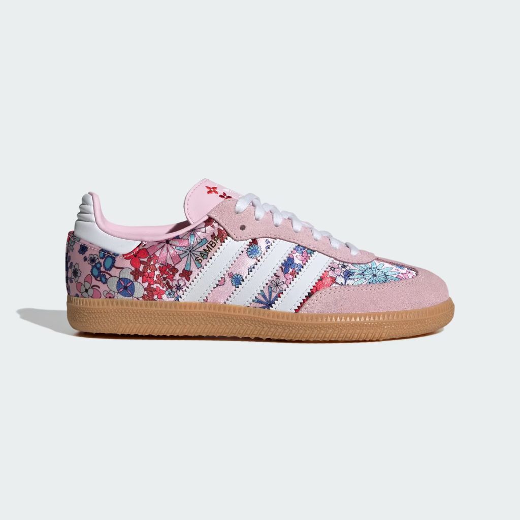 Samba OG Liberty London Clear Pink Floral (GS) JQ2008