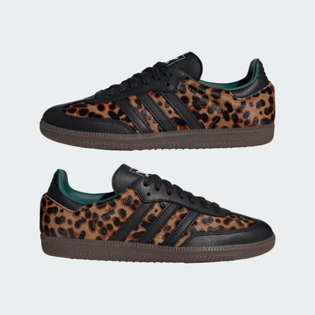 Adidas Samba OG Black Green Leopard JI2735