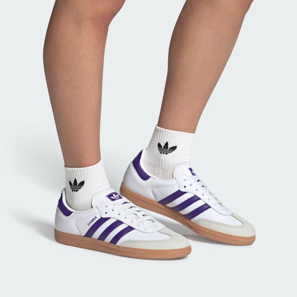 adidas Samba OG White Energy Ink Gum (Women's) If6514