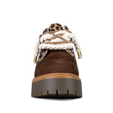 Timberland Stivaletto Platform Stone Street Marrone Corda Beige e Brillantini TB0A43RR EM5