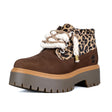 Timberland Stivaletto Platform Stone Street Marrone Corda Beige e Brillantini TB0A43RR EM5