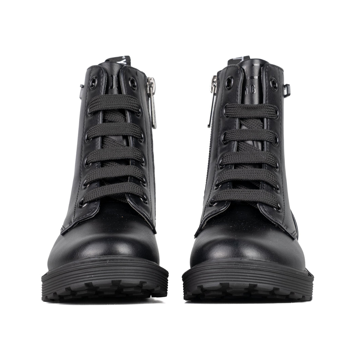 Cult Baby Stivaletto Allacciato Nero T393 (Dal 25 al 35)