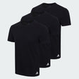 Adidas T-shirt in Conferzione da 3 Nero JK3994