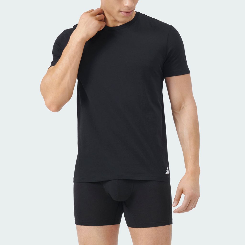 Adidas T-shirt in Conferzione da 3 Nero JK3994