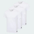 Adidas T-shirt in Conferzione da 3 Bianco JK3995