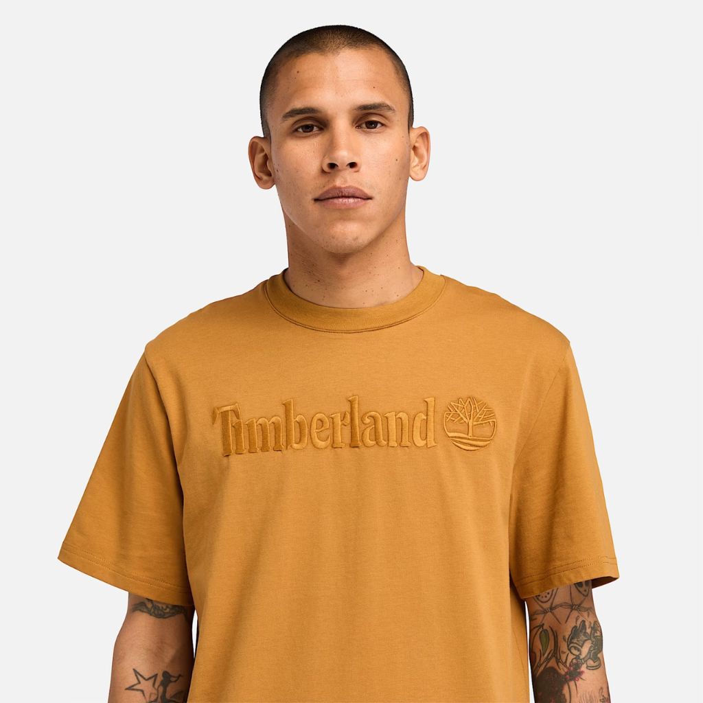 Timberland T-shirt Hampthon Giallo TB0A6VPE P47