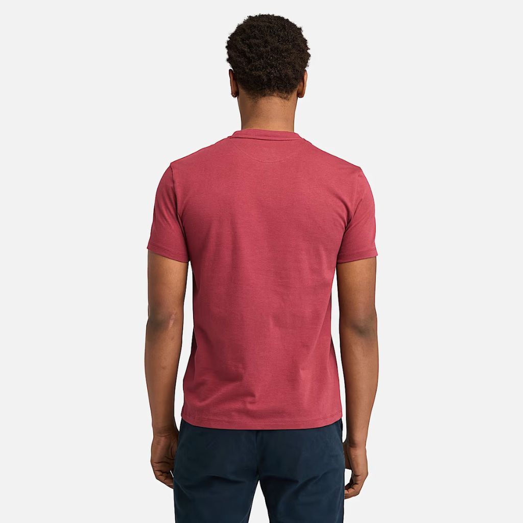 Timberland T-shirt Dustan River Bordeaux  TB0A2BPR600