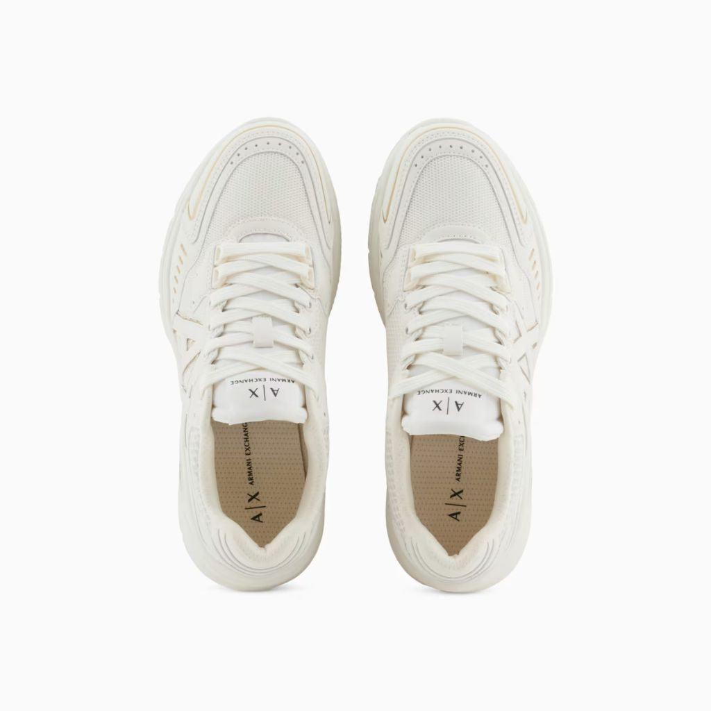 Armani Exchange Sneakers Offwhite/Oro XDX195XV944 Q308