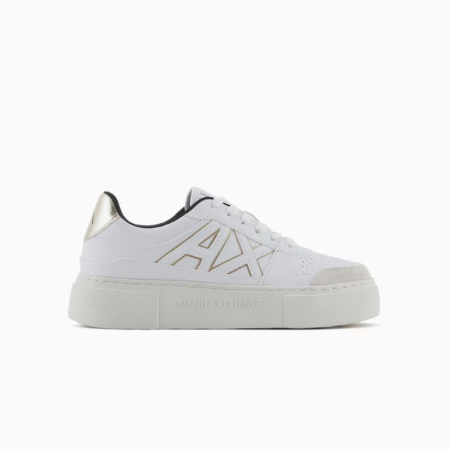 Armani Exchange Sneakers Bianco/Oro XDX147XV830 T782