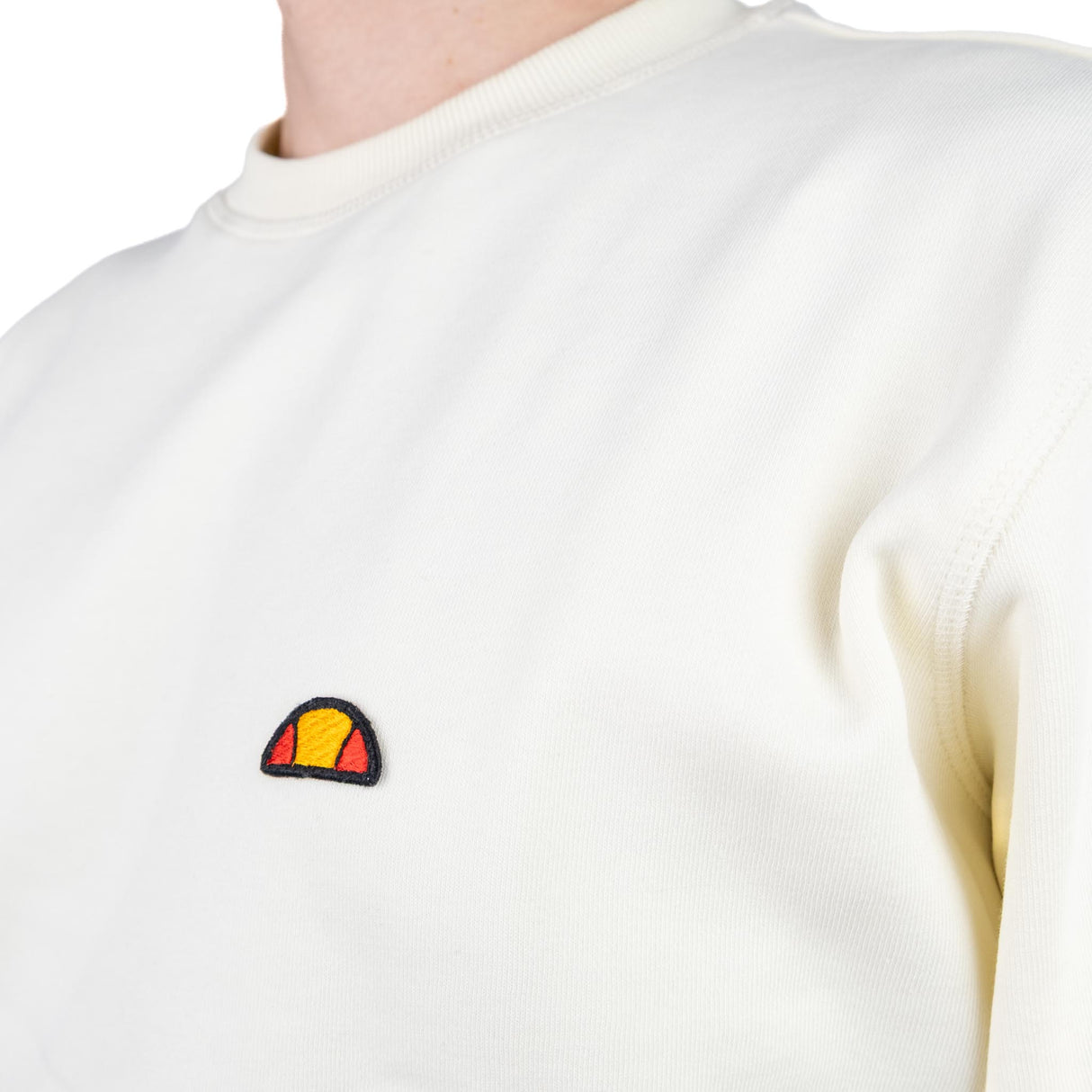 Ellesse Felpa Girocollo Panna Ehm251w25 002B