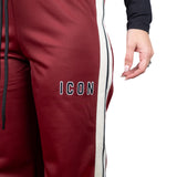 ICON Pantalone Banda Bordeaux ICDF2W6P004