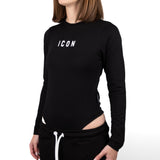 ICON Body Logo Piccolo Nero ICDF2W6Y001