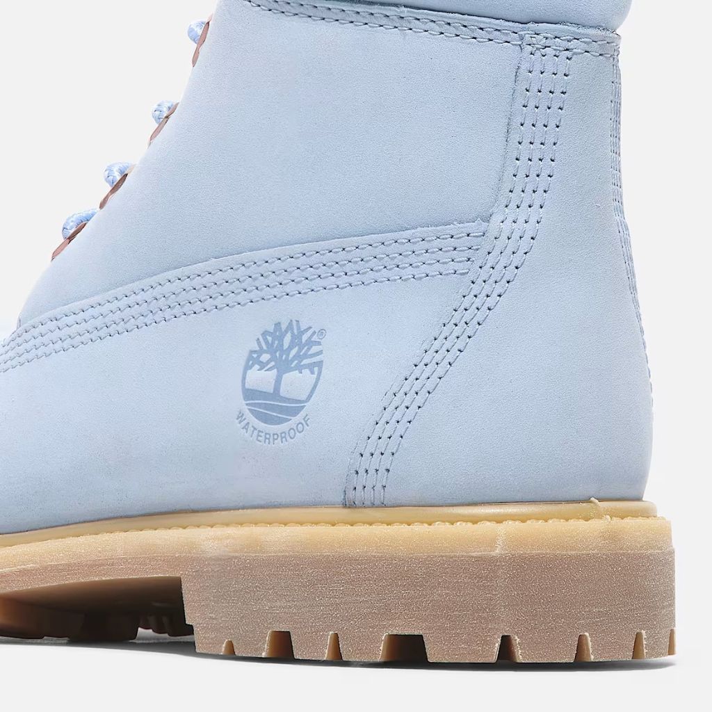 Timberland Stivaletto Stringato Celeste TB0A2HR8 EKM