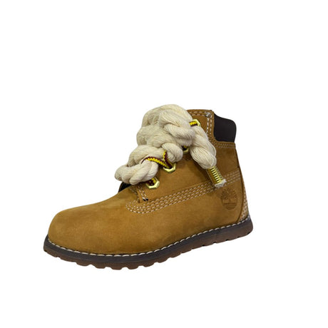 Timberland Stivaletti Stringati Kids Corda Beige TB1A125Q 231 (Dal 21 al 35)