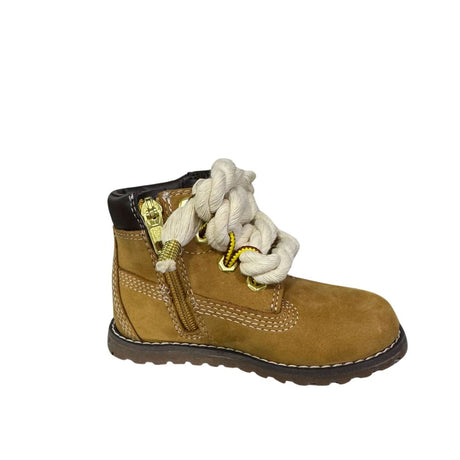 Timberland Stivaletti Stringati Kids Corda Beige TB1A125Q 231 (Dal 21 al 35)