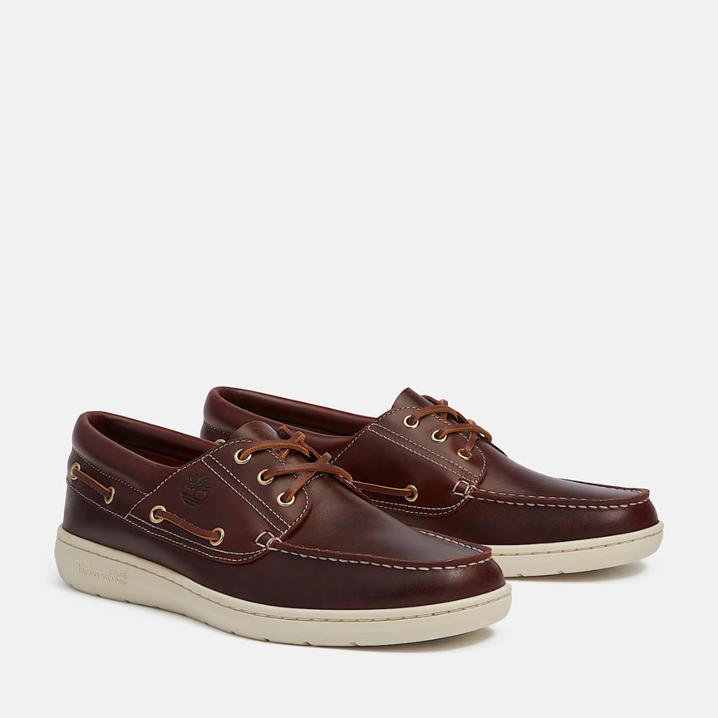 Timberland Scarpa da Barca Bordeaux TB0A6CXM EIW