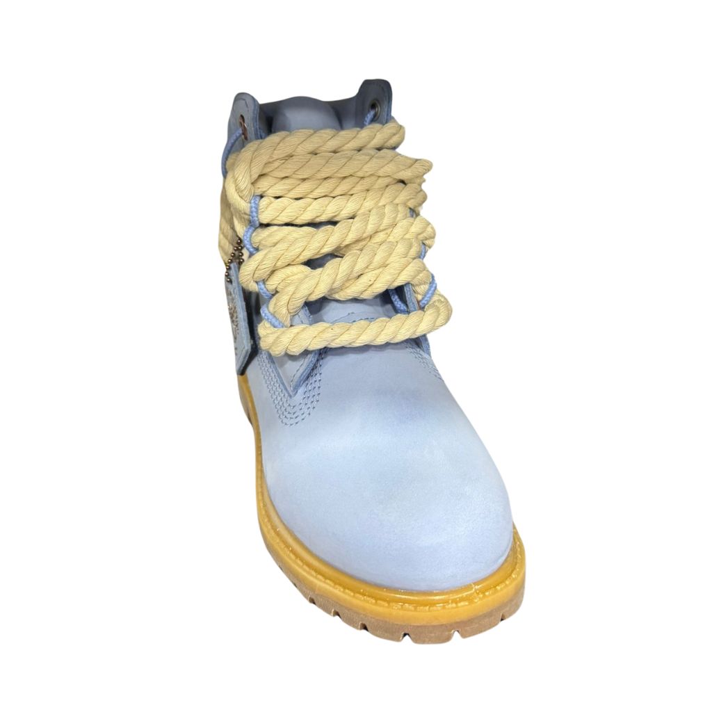 Timberland Stivaletto Stringato Celeste Corda Beige TB0A2HR8 EKM