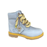 Timberland Stivaletto Stringato Celeste Corda Beige e Brillantini TB0A2HR8 EKM