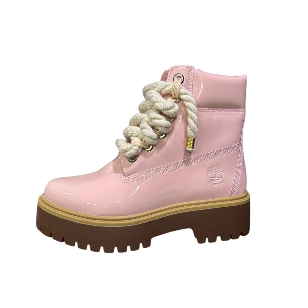 Timberland Stivaletto Platform Stone Street Rosa Corda Beige TB0A2H3C A5H