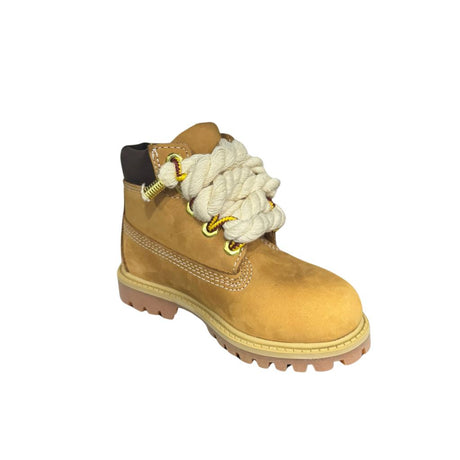 Timberland Stivaletti Stringati Kids Corda Beige TB112709 713