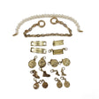 Kit Fai Da Te Timberland: catena, filo di perle, placchette Stone Street e charms oro