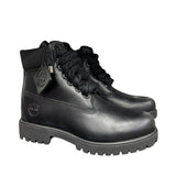 Timberland Stivaletto Stringato Heritage Pelle Nero Corda Nero TB0A41MW EL2