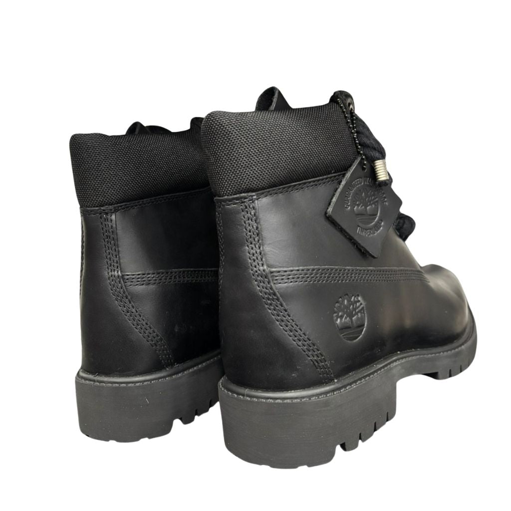Timberland Stivaletto Stringato Heritage Pelle Nero Corda Nero TB0A41MW EL2