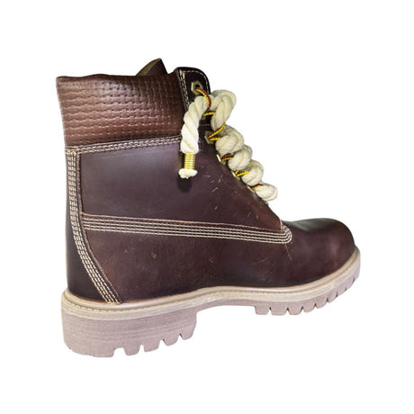 Timberland Stivaletto Stringato Marrone Corda Beige TB0A2P6W EIU