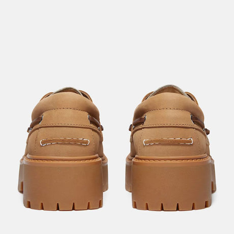 Timberland Scarpa da Barca Platform Stone Street Beige/Leopardo TB0A2GVF EN3