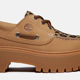 Timberland Scarpa da Barca Platform Stone Street Beige/Leopardo TB0A2GVF EN3