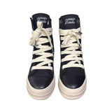 Jammers London Tore Over Logo JL Tela Nero Fondo Beige