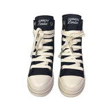 Jammers London Tore Over Tela Nero Fondo Beige