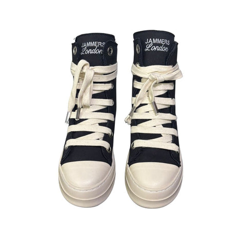 Jammers London Tore Over Tela Nero Fondo Beige