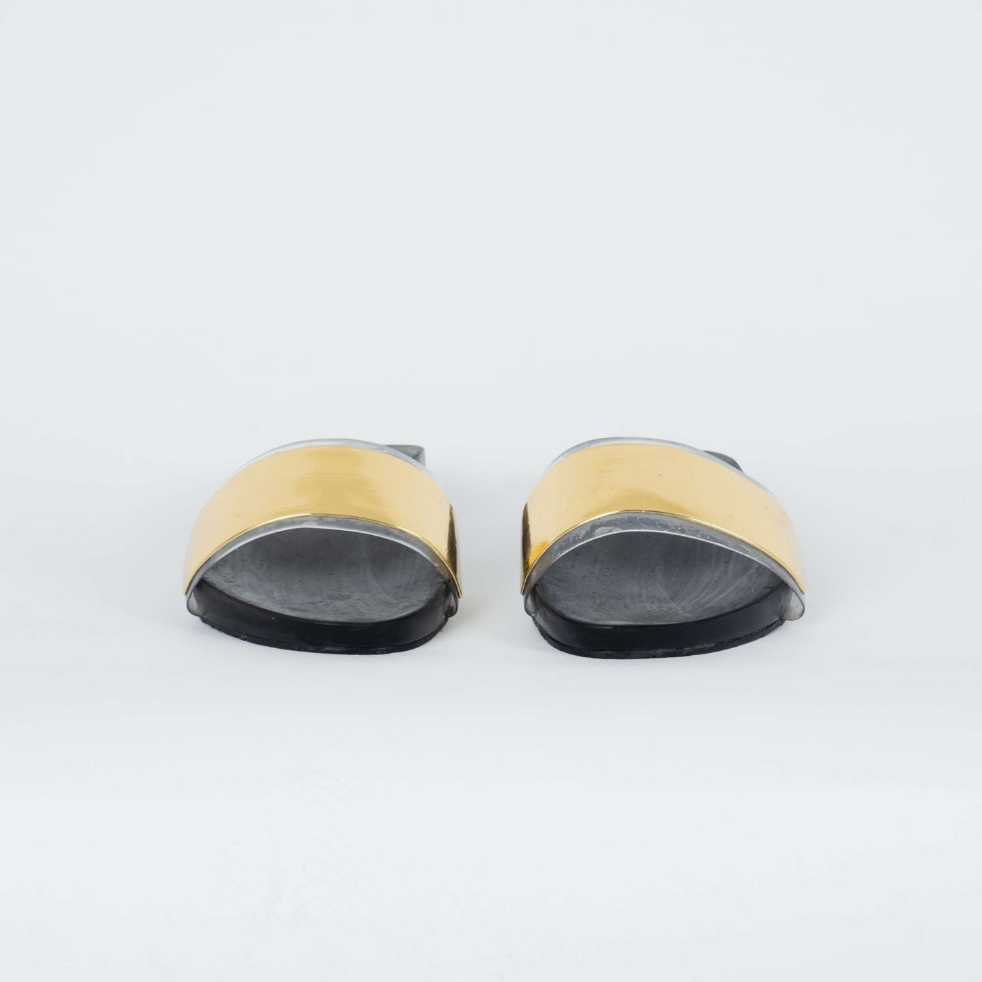 Petite Jolie Ciabatta Nero / Oro