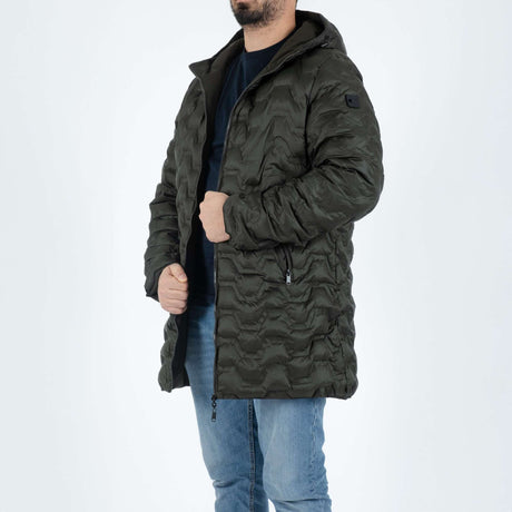 Bellini Milano Parka Lungo Double-Face Verde