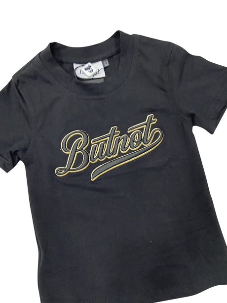Butnot T-Shirt Ricamo Nero Baby B902 410