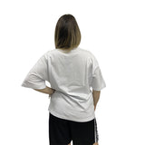 Butnot T-shirt Logo Bicolore Bianco D734