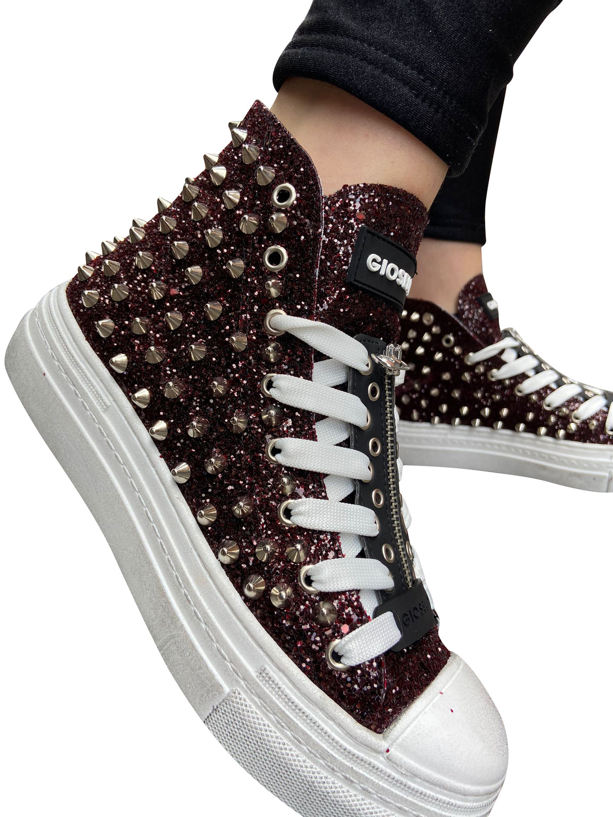 Gioselin Play 1385 Glitter Bordeaux