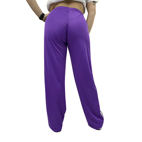 Butnot Pantalone a Zampa con Bande Laterali Viola D700